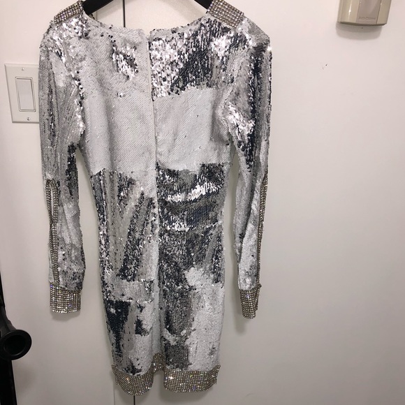 Versailles Custom-made Reversible Sequin Dress - Picture 3 of 7